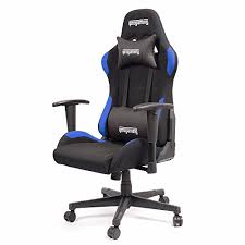 1 set jugendschreibtisch kinderschreibtisch schreibtisch mit led lampe + stuhl. Iprotect Gaming Stuhl Schreibtisch Und Burostuhl Fur Gamer Mit Stoffbezug In Schwarz Blau Sitename