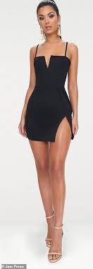 Shopper Slams Prettylittlething Over A Skimpy Black Dress Fashion Pretty Black Dresses Black Dresses Classy