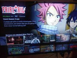 Breaking News Fairy Tail Season 3 Added By Netflix Dthforum Dth Forum Dth News Tv Updates