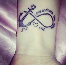 Kid S Initials Tattoo For Son Kid Name Tattoo Baby Name Tattoos