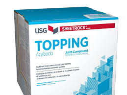 You can use a knife to apply a coating of joint compound over the tape in sections. Sheetrock Brand Topping Joint Compound Usg