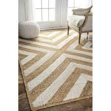lay out a warm foundation in your home with this neutral area rug machine woven using in india using jute and sisal ma jute tapijt vloerkleed haken diy tapijt