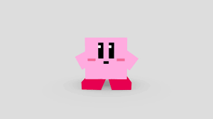Cube Kirby - Download Free 3D model by ItsReynTime (@EpicCheese) [03a018f]