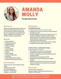 This is a snapshot of a computer science student resume template that we have made using our online resume builder. Paraprofessional Resume Samples Templates Pdf Doc 2021 Paraprofessional Resumes Bot