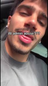 W admin abuse???