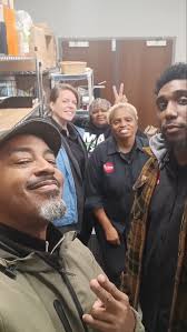 A great day with my folk at @eatchef360 , @cjjamison3 @the_artsie,  #moodyblack #chef360 #chef360catering #agreatday