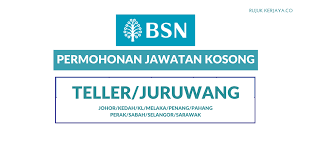 Bsn was incorporated on 1 december 1974 under the minister of finance at that time, tengku. Permohonan Jawatan Teller Juruwang Bank Simpanan Nasional Di Buka