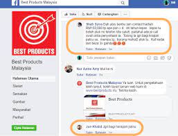 The following is the list of top products sold in each region throughout the country: Tak Berani Tanggung Risiko Dengan Best Products Malaysia