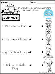 Free Reading Comprehension Check Kindergarten Reading Kindergarten Reading Worksheets Reading Comprehension