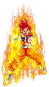 Pin De Nam Nguyễn En Dragon Ball Z Goku Fase Dios Rojo Dragones Personajes De Dragon Ball