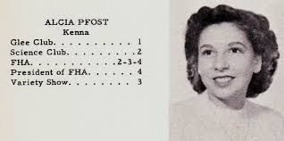 Sandra “Jeannie” Reed-Freed going to her High School Graduation at Cairo  High School. Her sister, Mildred “Millie” Reed-Bircher is seated in the  passenger seat of the Pontiac. Charles Bircher was the photographer.
