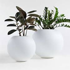 Check out our large planter pots selection for the very best in unique or custom, handmade pieces from our planters & pots shops. Outdoor Planters Pots And Garden Tools Crate And Barrel