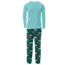 Kickee Pants Men S Pajama Set Santa Dinos Love Bug Baby