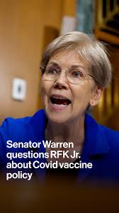 Senator Elizabeth Warren and Secretary of Health and Human Services Robert  F. Kennedy Jr. had an intense exchange