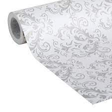 Sears has the best selection of kitchen shelf liners in stock. Easyliner Adhesive Laminate 20 In X 15 Ft Shelf Liner Gray Damask Duck Delivery Cornershop By Uber