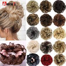 Hair buns change your style in a flash and come in a variety of shapes and sizes. Aosiwig Short Curly Messy Hair Bow Hair Chignons Synthetic Elastic Hair Rope Natural Fake Hair Bun Clip In Hair Extensions Hot Deal 1361 Goteborgsaventyrscenter