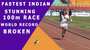 Jun 21, 2021 · antony, a jawan then used to run 100m, 200m and 400m events and defeated milkha, who was an officer with the corps of electronics and mechanical engineers (eme). Fastest Indian Stunning 100m Race World Record Broken By Indian Youtube