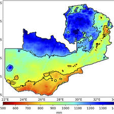 Zambia map of köppen climate classification. Mean Annual Rainfall Map Of Zambia 2000 16 Author Derived Estimate Download Scientific Diagram