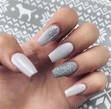 For your coffin nails, paint some of your nails shiny black. 50 Stylish Winter Acrylic Coffin Nail Designs To Copy Right Now Page 2 Of 50 Cute Hostess For Mode Solid Color Nails Holographic Nails Coffin Nails Designs