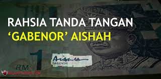 Ma 34137 / ma 34138 Tanda Tangan Gabenor Aishah Bank Negara Malaysia Some Bullet For Your Head