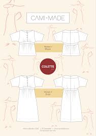 Looking to watch colette (2020)? Dress And Blouse Pattern Colette Camimade