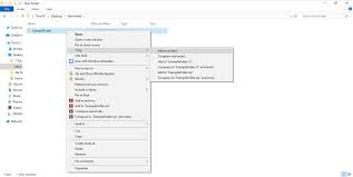 Click on properties at the bottom of the context menu. How To Password Protect Your Zip Files In Windows 10 Macos Ionos