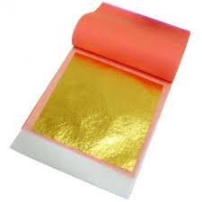 Original 24k 100 Edible Gold Leaf Transfer Sheets Premium Quality