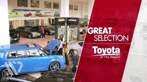 At toyota of the desert, we pride ourselves on our customer service and carry a wide inventory of quality new honda and used vehicles. Toyota Of The Desert Best Deals Spot Youtube