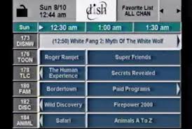 Choose from over 290+ channels in the lineup. An Actual Old Dish Network Guide Nostalgia