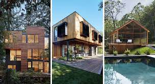 Vous pouvez les personnaliser avec des crépis ou des bardages différents etc. 26 Maisons En Bois Pour Faire Le Plein D Inspiration
