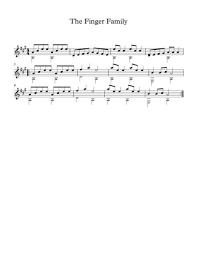 Not Angka Lagu Anak Bingo