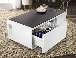 Sobro Der Couchtisch 2 0 Ein Couchtisch Ist So Ein Mobelstuck Dessen Sinn Und Zweck Sich Mir Bisher Nicht Coole Couchtische Bier Kuhlschrank Couchtisch Glas
