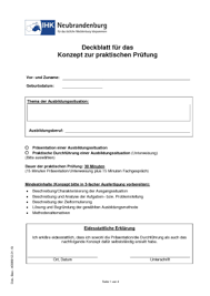 Durchführung einer ausbildungseinheit zur erfassung von neuen inventargütern in einer datenbank, kaufmännische ausbildungs. Ihk Neubrandenburg Formularservice