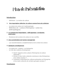 Nom singulier invariant en genre. Introduction Definition De Culture D Entreprise