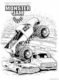 Download Monster Truck Coloring Pages For Boys Printable 2020 0669 Coloring4free Coloring4free Com