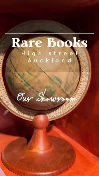 Rare Books Auckland shopfront