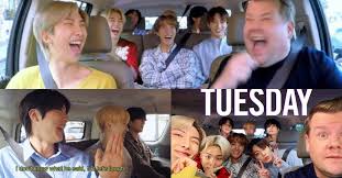 Bts Carpool Karaoke With James Corden Is Finally Here Sevenpie Com Because Everyone Has A Story To Tell