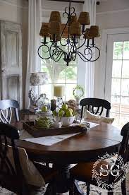 All About The Details Kitchen Home Tour Stonegable Dining Room Table Centerpieces Round Dining Room Table Kitchen Table Decor