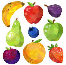 Watercolor Fruits Clipart Fruit Clipart Watercolor Fruit Clip Art