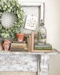 Spring Decor Vintage Books Seltzer Bottle Clay Pots Shelf Decor Mantle Decor Milk Bottle Decor Spring Decor Milk Bottle Holder