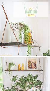 Flexible Ways To Decorate With Hanging Shelves Diy Hanging Shelves Diy Shelves Hanging Shelves