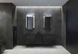 Werkzeug und baumaterial für profis und heimwerker. Gray Tile Bathroom What Color Should The Wall Be Inc 26 Photos Examples Home Decor Bliss