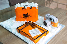 Hermes Themed Cake Feat Joanne Peh David Gan Maison Fondee