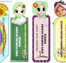 Hari ayah nasional diperingati di berbagai negara pada tanggal yang berbeda. Bookmark Cantik Diy Sebagai Hadiah Hari Guru
