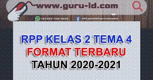 Rpp Kelas 2 Tema 4 Terbaru 2020 Format 1 Lembar Rencana Pembelajaran Belajar Ejaan