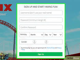 How To Sign Up For An Account On Roblox 6 Steps With Pictures