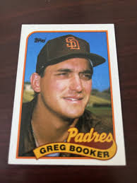 1989 Topps #319 Greg Booker San Diego Padres Baseball Card
