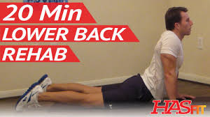 The muscles that are in front, back, and on the sides of the spine and pelvis are all essential core muscles. 20 Min Lower Back Rehab Hasfit Lower Back Stretches For Lower Back Pain Exercises Workouts