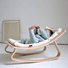 Charlie Crane Levo Baby Rocker Walnut Gentle White Baby Rocker Baby Bouncer Seat Baby Rocker Sleeper