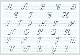 Pentru a vedea fragmente din carte dati click pe imaginea de mai jos: Scrierea De Mana A Alfabetul Roman Cursive Small Letters Cursive Alphabet Teaching Cursive